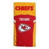 [Personalization Only] Kansas City Chiefs "Jersey" Personalized Beach Towel