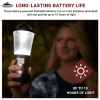 Cascade Mountain Tech 500-Lumen IPX4 LED Flashlight Lantern - 3 Pack