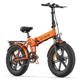 Engwe EP-2 Pro 750W Fat E-Bike 13Ah 25km/h (Color: Orange)