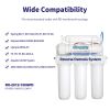 HUINING RO Membrane Residential Reverse Osmosis Membrane Water Filter Cartrige Replacement for Home Drinking Water Filtration System Household Under S